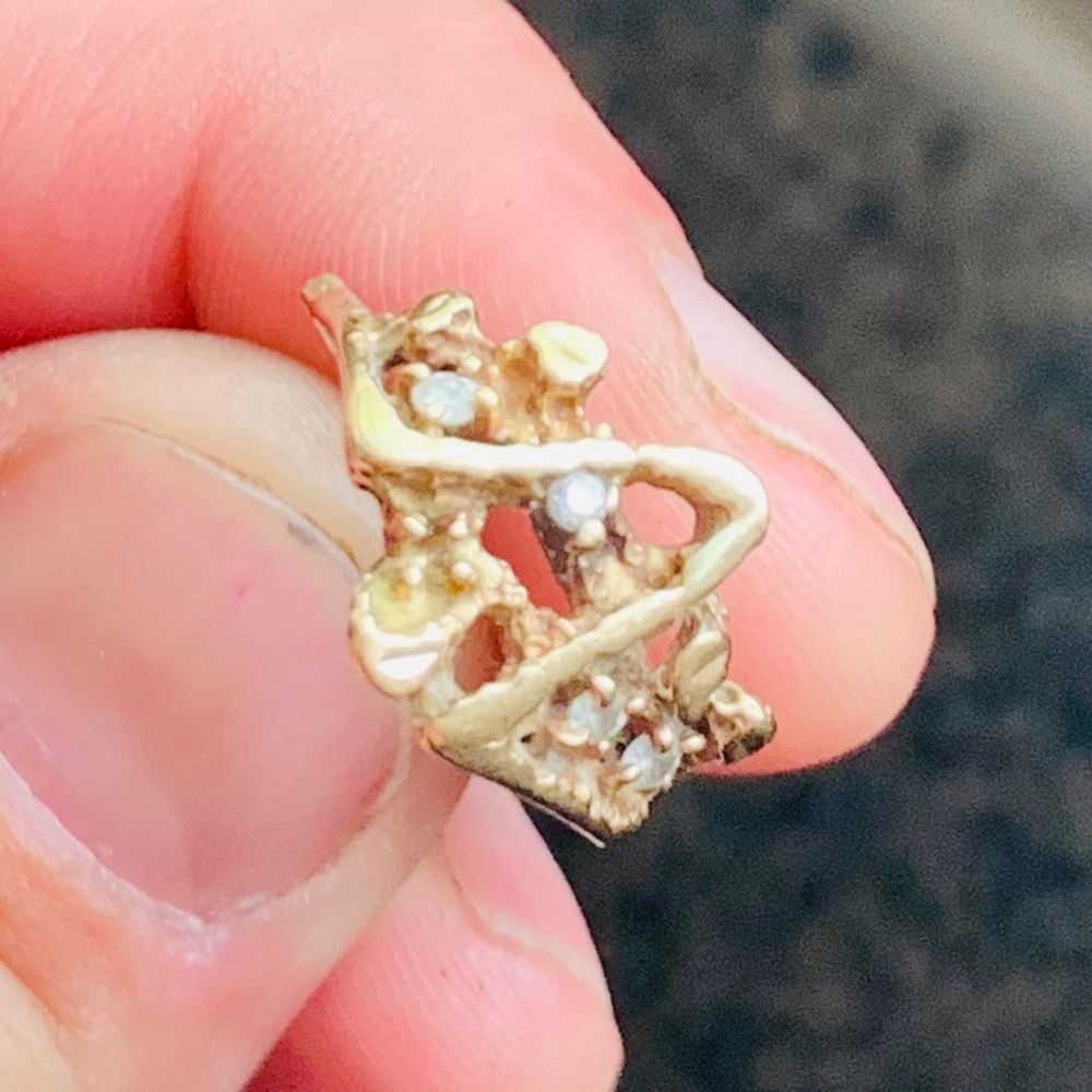 14 carat diamond and Gold ring verified by store